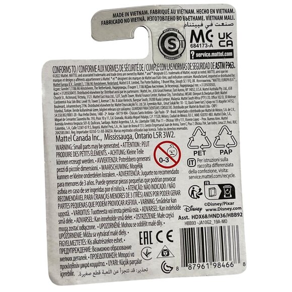 Mike Wazowski Monsters Inc Mini Figure • Disney Pixar • Micro Collection - Picture 2 of 6